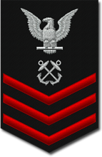Petty Officer 1st Class (E-6) Insignia