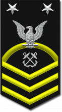 Master Chief Petty Officer (E-9) Insignia